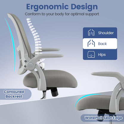 Mesh Office Chair, Height Adjustable Swivel Computer Desk Chair