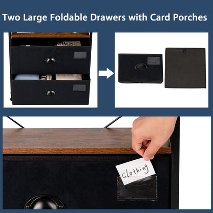 Metal Frame Cabinet Organiser for Home Bedroom