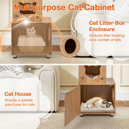 256-275 cm Adjustable Floor to Ceiling Cat Tree