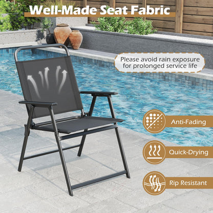 Outdoor Dining Furniture with 4 Chairs