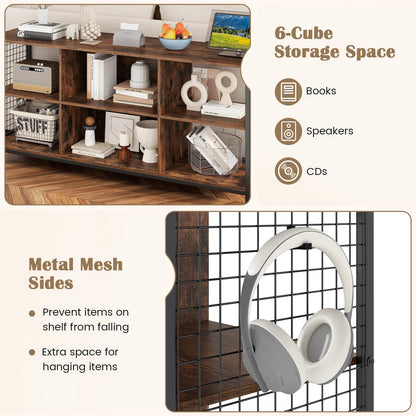 3-tier Entertainment Center with Power Outlets