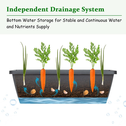 5-Tier Raised Garden Bed with 5 Removable Trays
