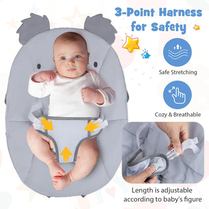 Infants Rocker Seat with Detachable Toy Bar