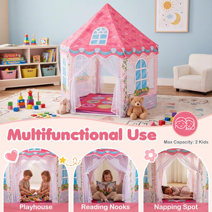 Kids Play Tent, Indoor Large Playhouse (with Dance Mat)