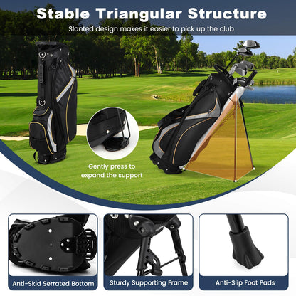Lightweight Golf Club Bags with 8 Way Dividers