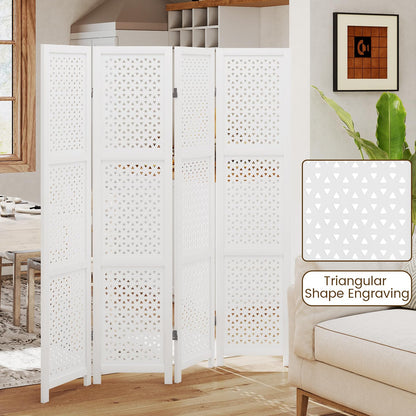 4 Panel Folding Room Divider for Living Room Bedroom Office