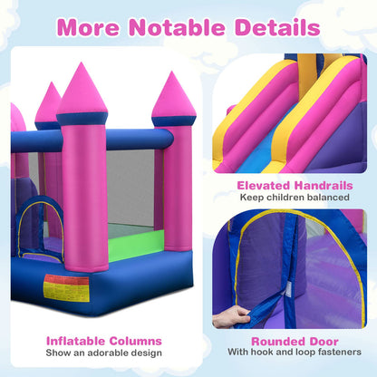 Inflatable Bouncy Castle, Kids Bounce House with 680W Blower
