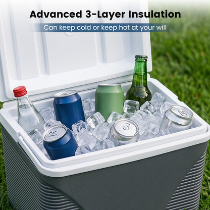 41 L Portable Hard Cooler Box, Heavy Duty Ice Chest