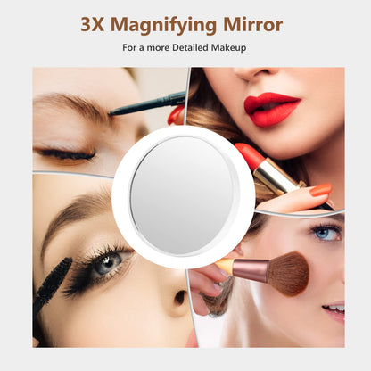 Vanity Mirror with Lights, Large Lighted Makeup Mirror with 18 LED Bulbs