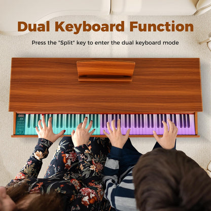 88-Key Graded Hammer Action Weighted Keyboard Full-size Electric Piano