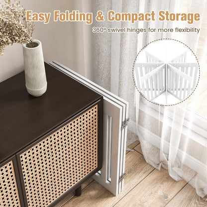 3 Panels Folding Pet Gate