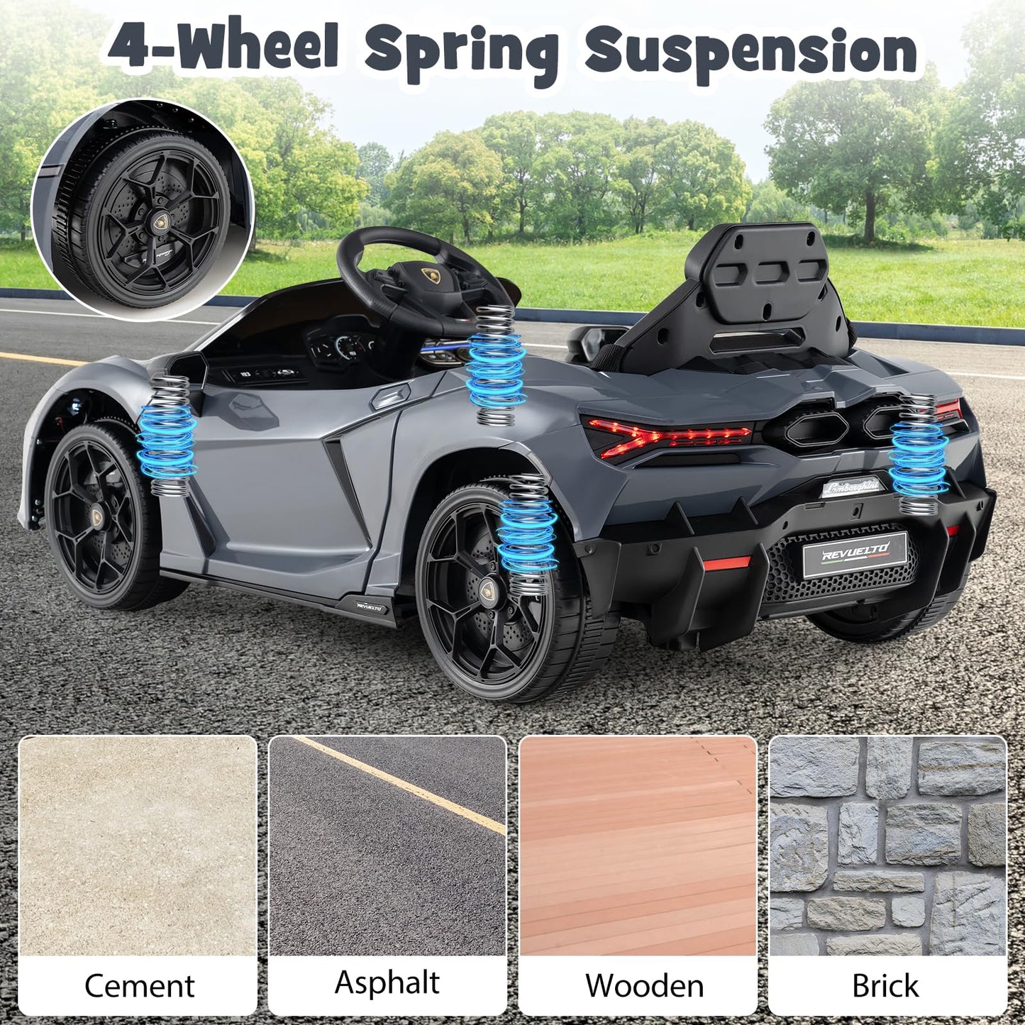 12V Kids Electric Ride on Car with Remote Control