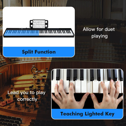 88 Key Electronic Keyboard with Storage Bag for Kids and Adults