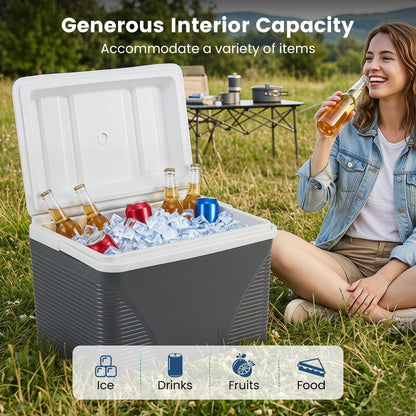 41 L Portable Hard Cooler Box, Heavy Duty Ice Chest