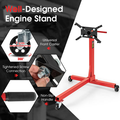 340 Kg Capacity Engine Stand with 360 Degree Rotating Head