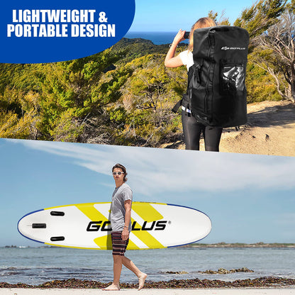 11FT Inflatable Stand Up Paddle Board with Hand Pump