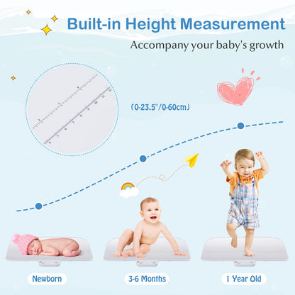 Baby Pet Scale Electronic Weighing Scale with Hold & Tare Function