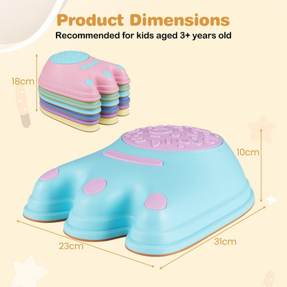 Kids Stepping Stones, Stackable Balance Blocks