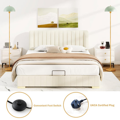 163cm Floor Lamp Standing Lamp with Shatterproof Lampshade