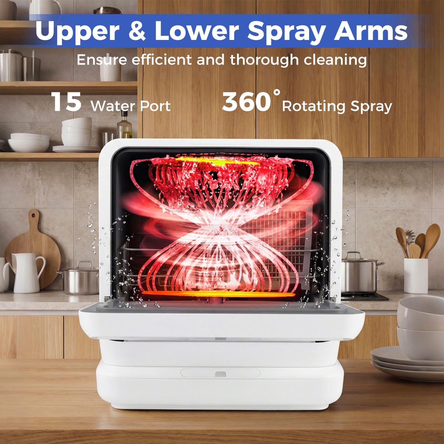 Table Top Dishwasher, Mini Countertop Dishwasher