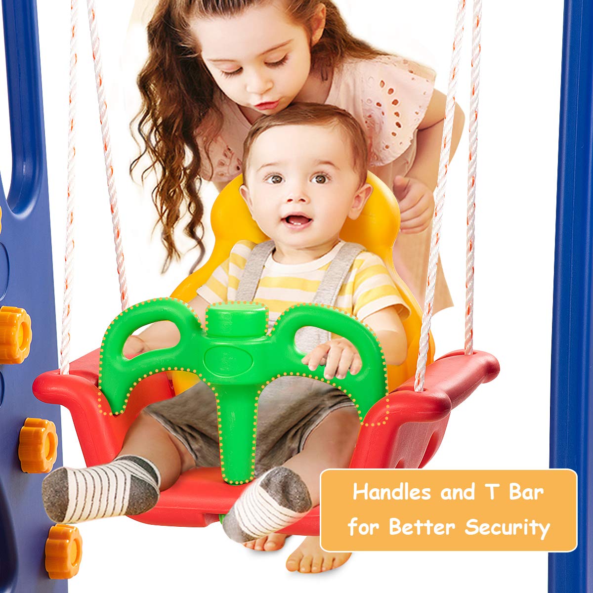 Toddler Swing and Slide Set