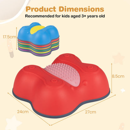 Kids Stepping Stones, Stackable Balance Blocks