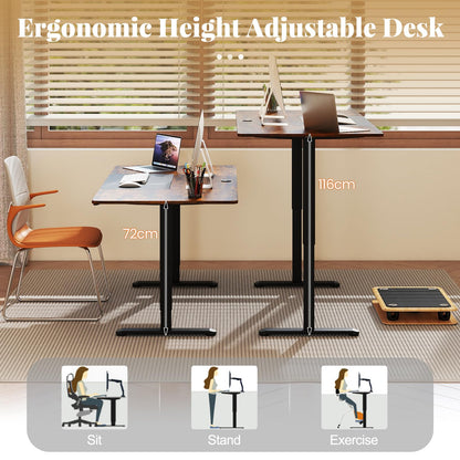 140 x 70cm Electric Height Adjustable Standing Desk