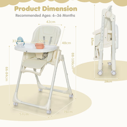 Giantex Foldable Highchair for Babies and Toddlers