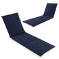 182x59cm Garden Recliner Cushions Chaise Sunlounger Replacement Pad