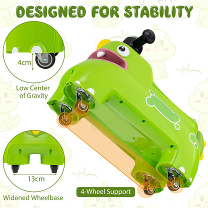 Toddler Ride on Toy with Under Seat Storage with Music and Lights