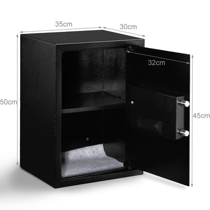 48L Digital Electronic Large Safe Box with 2 Keys