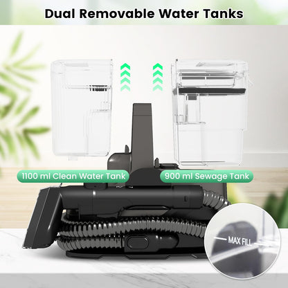 1800W Portable Spot Cleaner with Steam