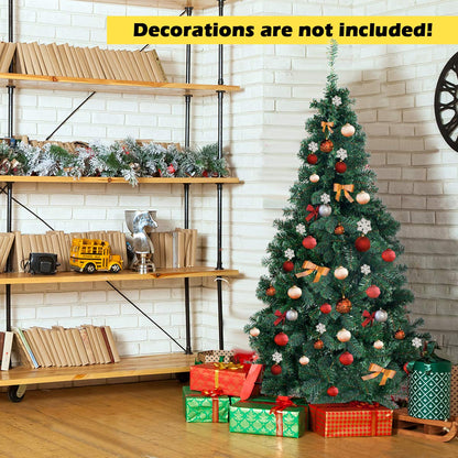 1.8m Artificial Christmas Tree with Metal Stand