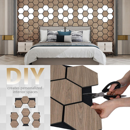 4 Pack Acoustic Panels for Walls 81 x 66 cm Sound Absorbing Panel