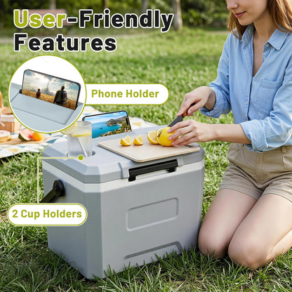 Hard Cooler Ice Chest Box for Cold/Hot Food & Drink
