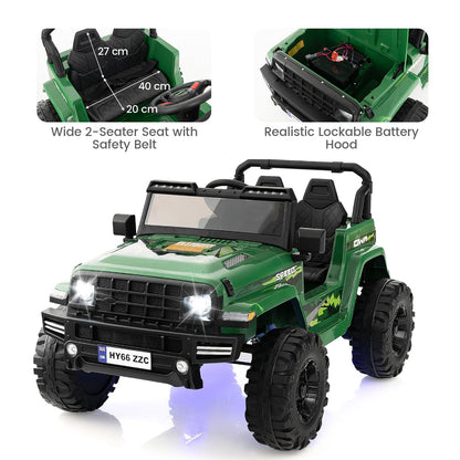 2-Seater Ride-on Car with Parent Remote Control