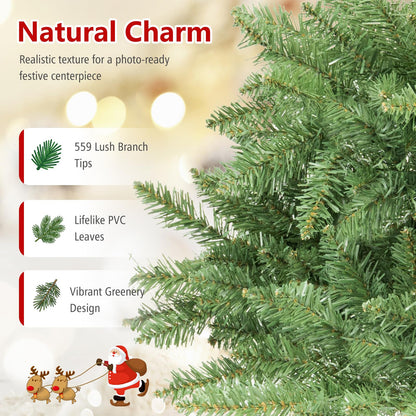 4FT Artificial Christmas Tree, Realistic Full Xmas Tree