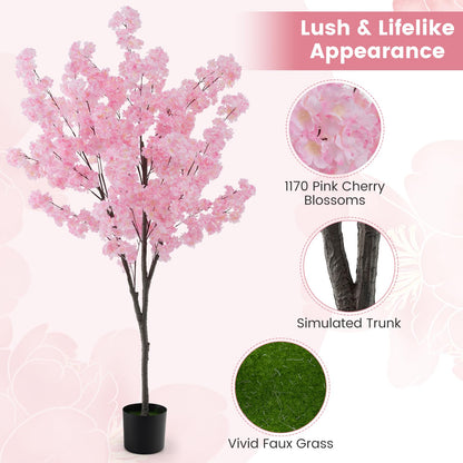 190cm Tall Artificial Cherry Blossom Tree