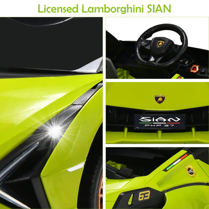 12V Battery Powered Electric Vehicle with Remote Control and LED Lights