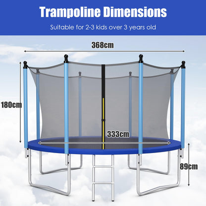 Kids Trampoline with Safety Net