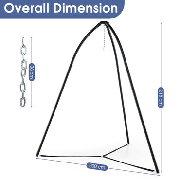 Hanging Chair Stand with Hanging Chain for Lounger Saucer