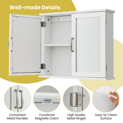 Wall-mounted Bathroom Mirror Cabinet for Bathroom Living Room