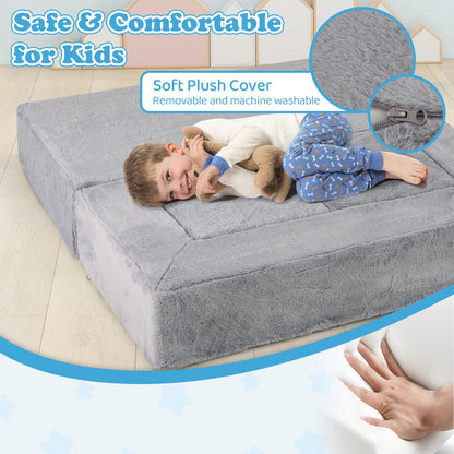 Modular Kids Sofa Childrens Fold Out Couch High Chair with Armrests