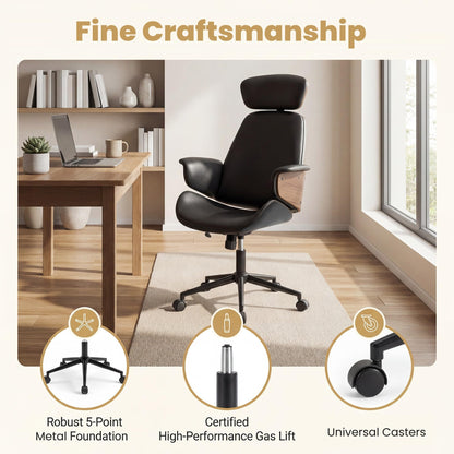 Ergonomic Office Chair, Mid Century Modern Home Desk Chair