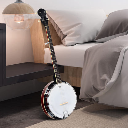 Full Size 5-string Banjo with 24 Bracket Remo Head
