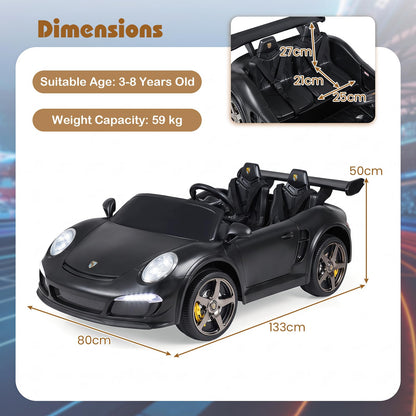 2-Seater Kids Ride on Car, 24V Battery Powered Car