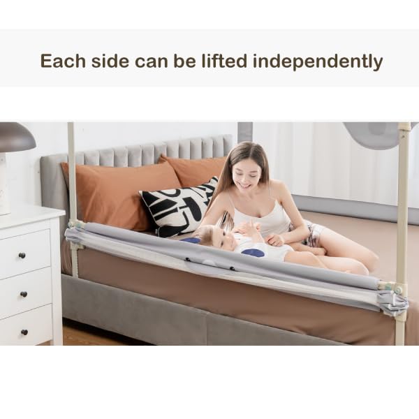 175CM Toddler Infant Security Guardrail with Double Lock