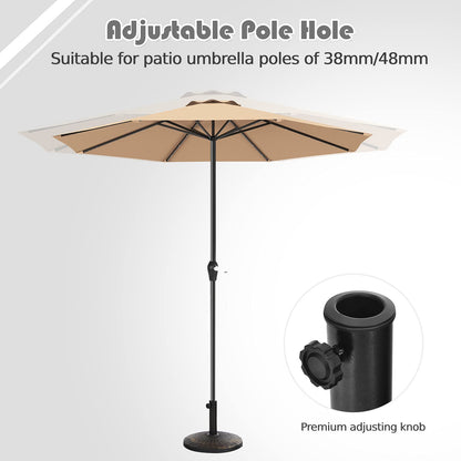 45 x 45 x 34cm Heavy Duty Umbrella Stand Holder