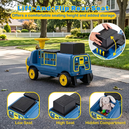 12V Kids Ride on Car, 2-Seater Children Electric Vehicle