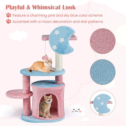 Cat Tree, Multi-Layer Cats Tower with Perch, Condo